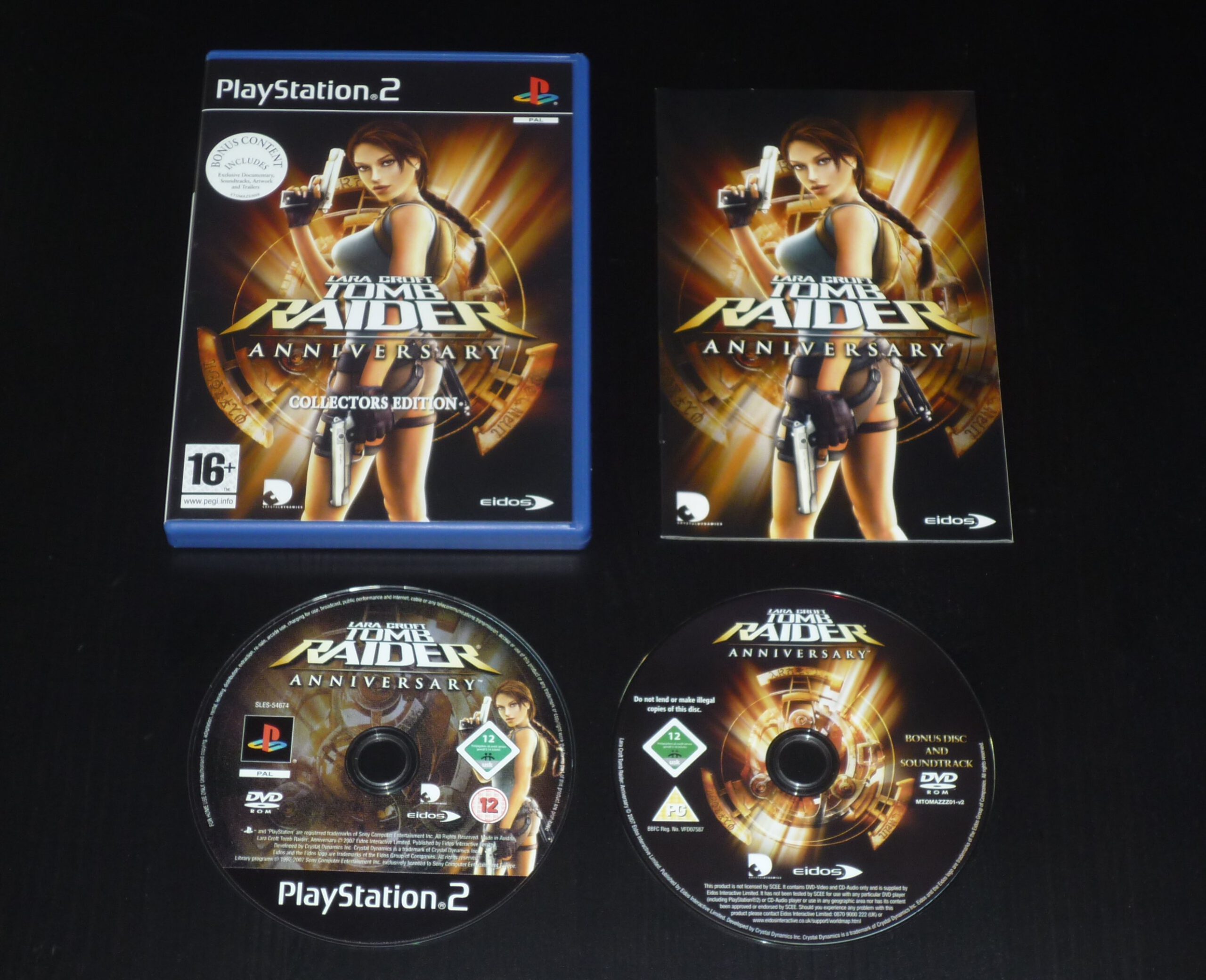 Tomb Raider Anniversary Collector's Edition (PS2) Inhalt
