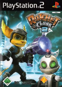 Ratchet and Clank 2 PS2 PAL USK cover deutsch