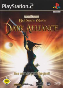Baldurs Gate Dark Alliance PS2 USK cover