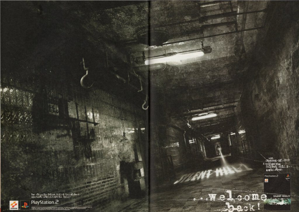 Silent Hill 2 Print Anzeige in Fachzeitschrift