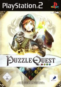 Puzzle Quest PS2 PAL DE front cover